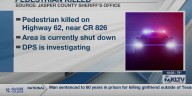 Pedestrian dies after struck by vehicle in Jasper County