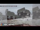Six homes collapse into Atlantic Ocean in Outer Banks