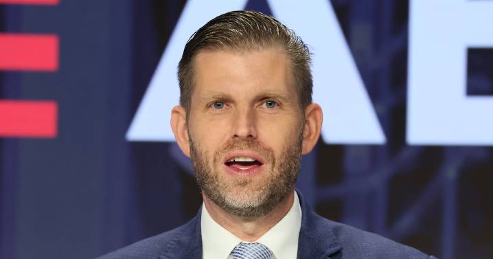 Eric Trump Forced to Explain Dad’s Hot Mic Moment