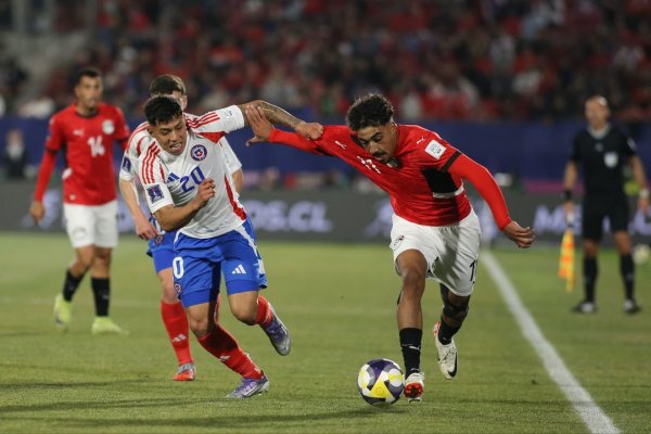 Chile perdió con Egipto por 2-1 pero clasificó a octavos de final del Mundial Sub 20