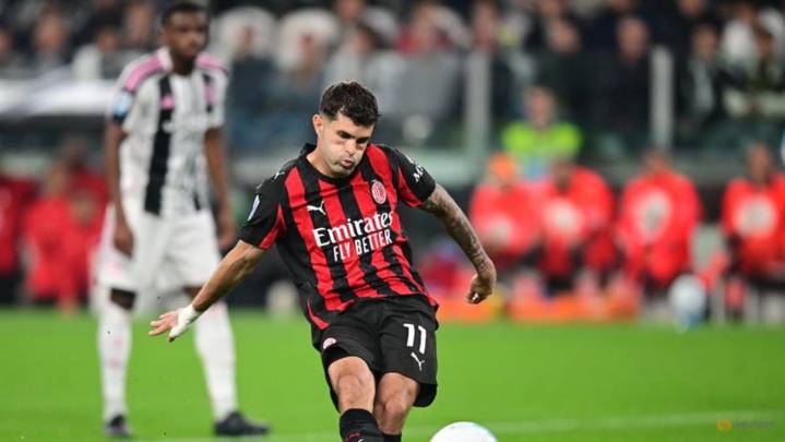 Pulisic penalty miss denies Milan top spot after 0