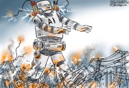 Cartoonist’s take: Attack of AI