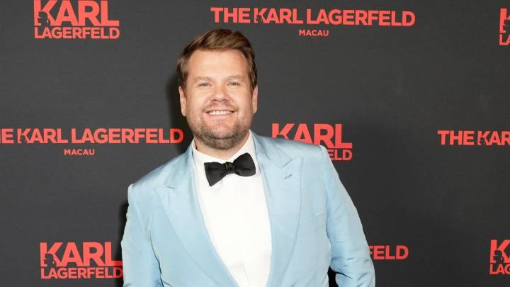 Nothing says 'welcome back to the UK' like James Corden's bin row