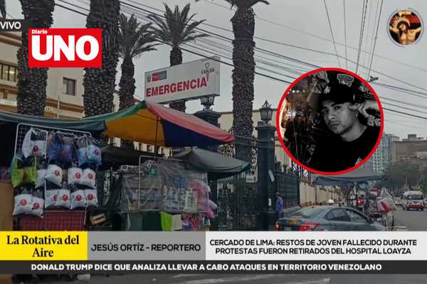 Joven muere tras protestas en Lima: trasladan cuerpo a la morgue mientras familiares mantienen vigilia