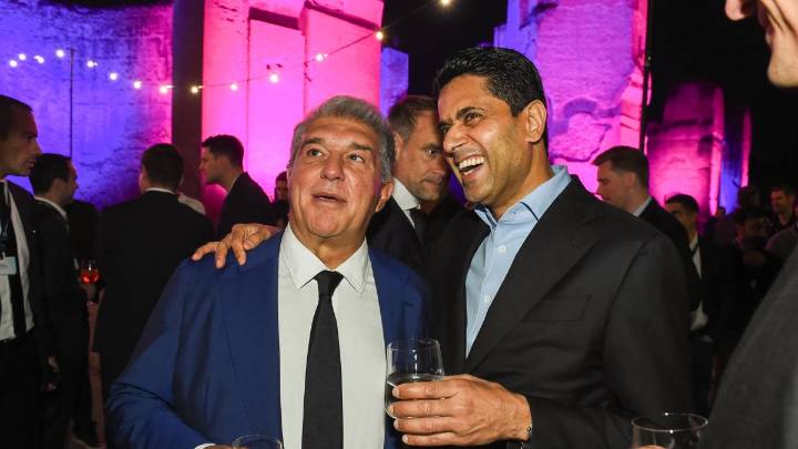 Laporta: "Estamos en proceso de que los clubs de la Superliga volvamos a la UEFA”