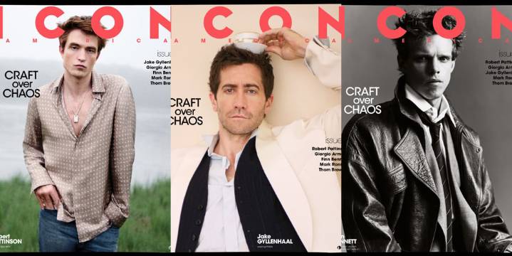 Robert Pattinson, Jake Gyllenhaal, & Finn Bennett Pose for ICON America’s Sophomore Issue Covers! | Finn Bennett, Jake Gyllenhaal, Magazine, Robert Pattinson | Celebrity News and Gossip | Entertainmen