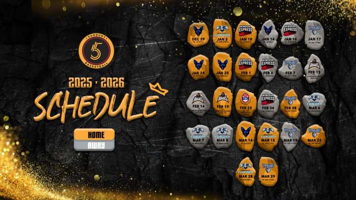 Sudbury Five, BSL release full schedule