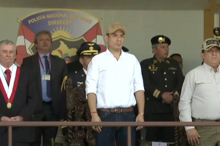 Presidente José Jerí participa en ceremonia por 103 aniversario de Seguridad del Estado