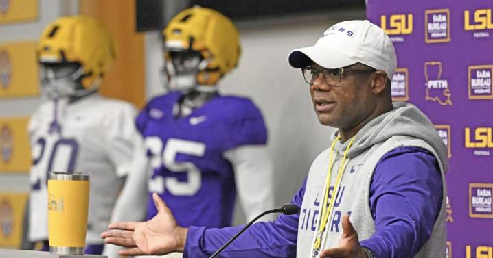 Frank Wilson is ready for the challenge of being LSU's interim coach. 'Let's finish what we started'