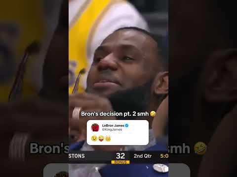 LeBron did not announce his retirement 😭