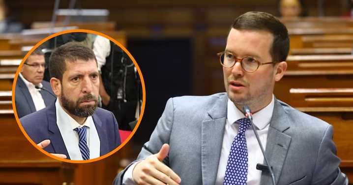 Alejandro Cavero y abogado de Betssy Chávez tuvieron fuerte roce en la SAC: "Viejonazo que no logró nada"