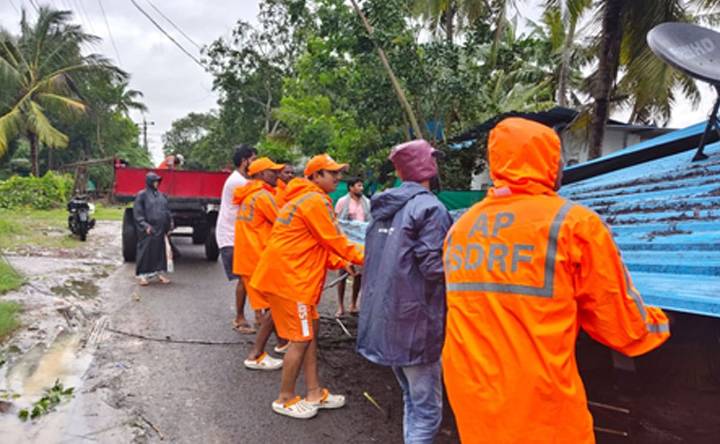 Relief, restoration works in full swing in cyclone