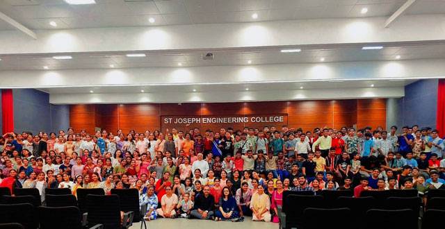 Mangaluru: City Deanery Jeevan Disha Camp inspires 250 young minds at SJEC, Vamanjoor