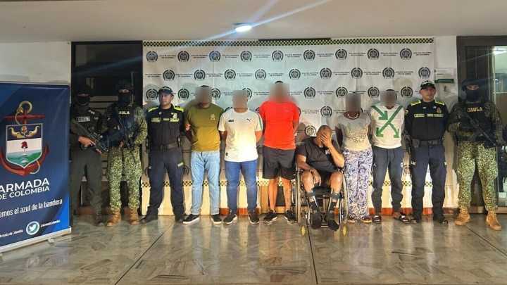 Caen tres integrantes de la Armada que delinquían con una red transnacional de narcotráfico en el Pacífico