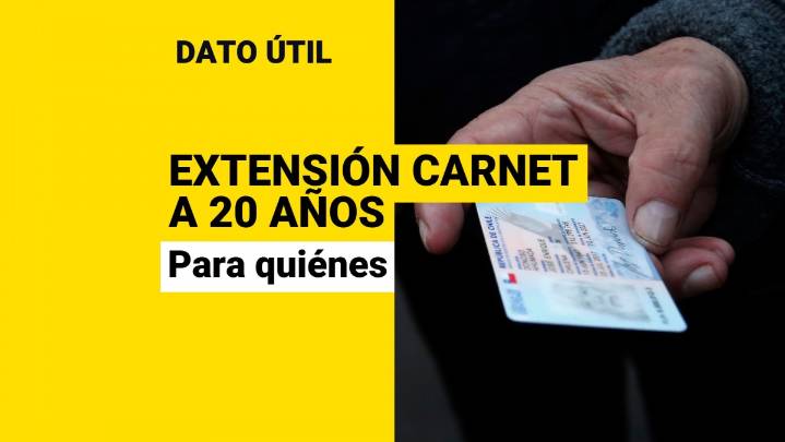 Extensión de la vigencia del carnet de identidad: ¿Para quiénes durará 20 años?