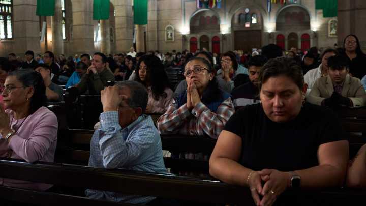 Immigration crackdown stokes fear and solidarity at a Catholic church in DC