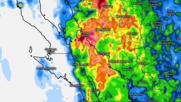 Tormenta Raymond traerá lluvias y vientos fuertes a Navojoa