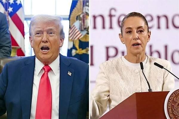Sheinbaum es valiente pero gobiernan los cárteles: Trump