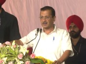 Punjab: Arvind Kejriwal lays foundation stone for playgrounds