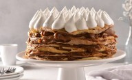 Receta de torta Rogel con tapas de empanada: paso a paso del merengue