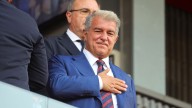 Laporta, sobre la presencia de Figo en el palco de Montjuic: "Tomó una decisión, la vida evoluciona y será recibido con respeto"