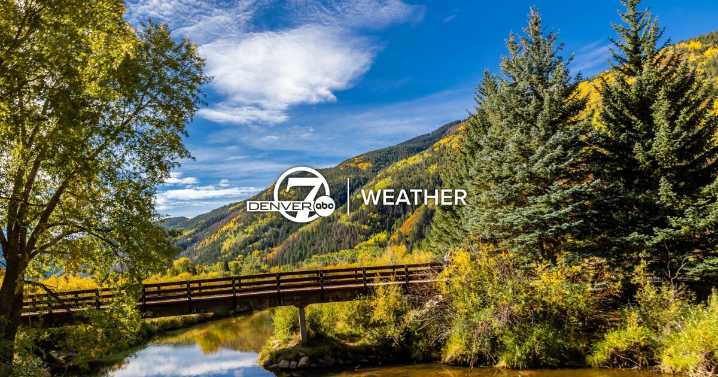 Mostly dry start to the week with a few showers in Colorado's high country