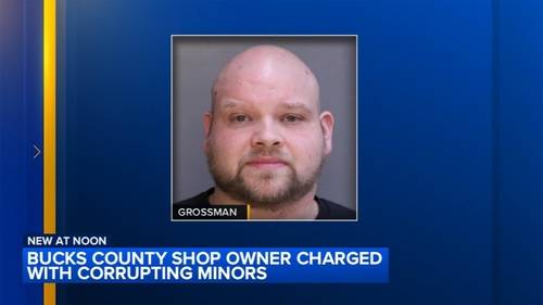Poppy's Peanuts shop owner Joseph Grossman charged with corruption of minors in Bucks County, Pennsylvania