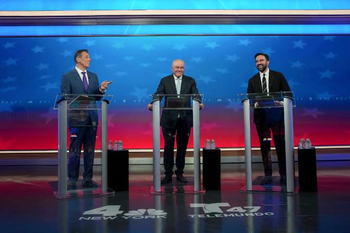 Cuomo, Mamdani trade jabs in heated NYC mayoral debate