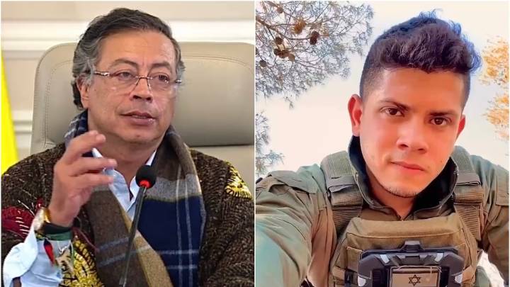 “No sea sapo”: el mensaje de un soldado colombiano en Israel que llamó la atención de Petro. Así respondió el presidente