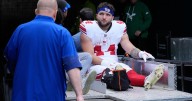 Cam Skattebo posts a shoutout to Giants teammates after surgery on dislocated ankle