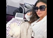 Mouni Roy’s pet dog travels with her in business class
