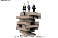 5 precariously peaceful cartoons about the Gaza ceasefire