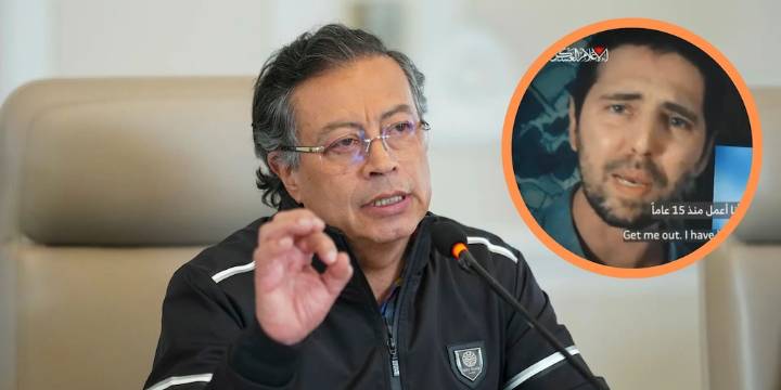 Petro responde a críticas tras liberación de Elkana Bohbot, ciudadano colombo-israelí, secuestrado por Hamas: “Esto es una calumnia miserable”