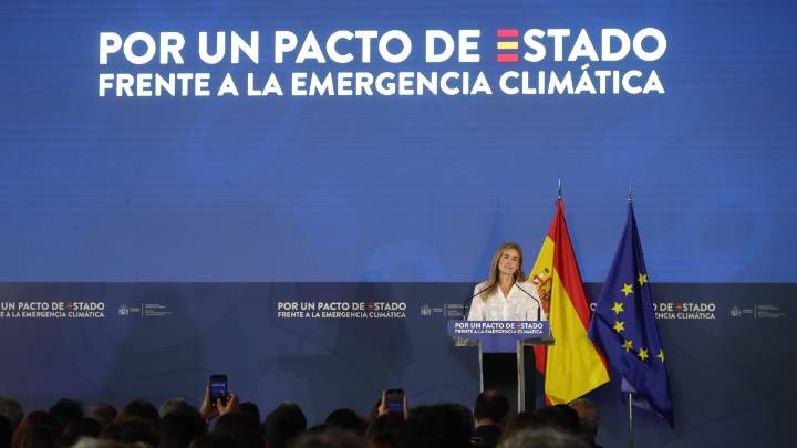 Sara Aagensen pide un pacto de estado que lidere España frente al cambio climático