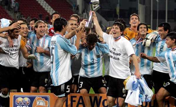Cuántos Mundiales y títulos tienen la Selección Argentina Sub
