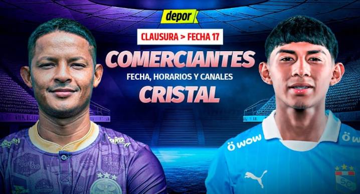 Sporting Cristal vs. Comerciantes Unidos: fecha, hora y canales de TV por Torneo Clausura 2025