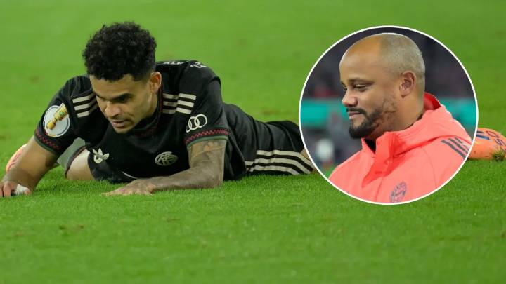 Kompany dice que no le dará descanso a Luis Díaz: ha sido titular en todos los partidos con el Bayern