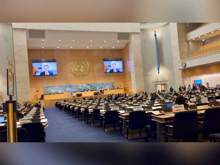 UKPNP raises alarm over humanitarian crisis in PoJK at UNHRC