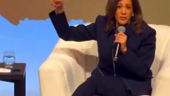Kamala Harris issues sharp words about political climate