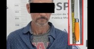 Es detenido con cuchillo; tenía orden de aprehensión por lesiones