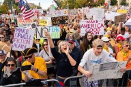 Protestas masivas en EU contra Donald Trump: miles marchan bajo el lema “No Kings”