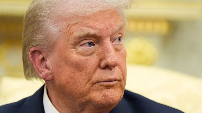 Donald Trump imposes sanctions against Russia's two biggest oil companies as frustration grows with Vladimir Putin over the Ukraine war