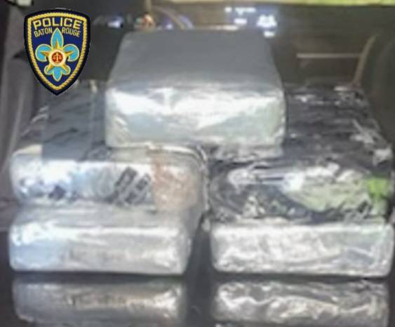 Five kilograms of cocaine seized in Baton Rouge traffic stop, 2 arrested