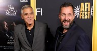 George Clooney & Adam Sandler Buddy Up at AFI Fest 2025 Premiere of ‘Jay Kelly’ | Adam Sandler, George Clooney, Jay Kelly, Laura Dern, Noah Baumbach, Riley Keough | Celebrity News and Gossip | Enterta