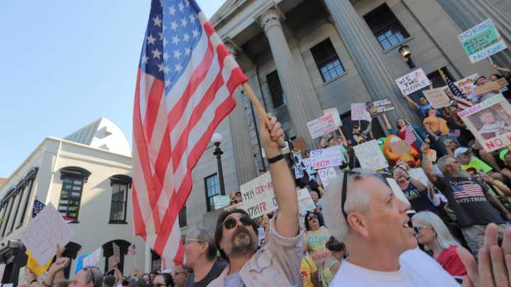About 5,000 attend Savannah's No Kings Rally 2.0