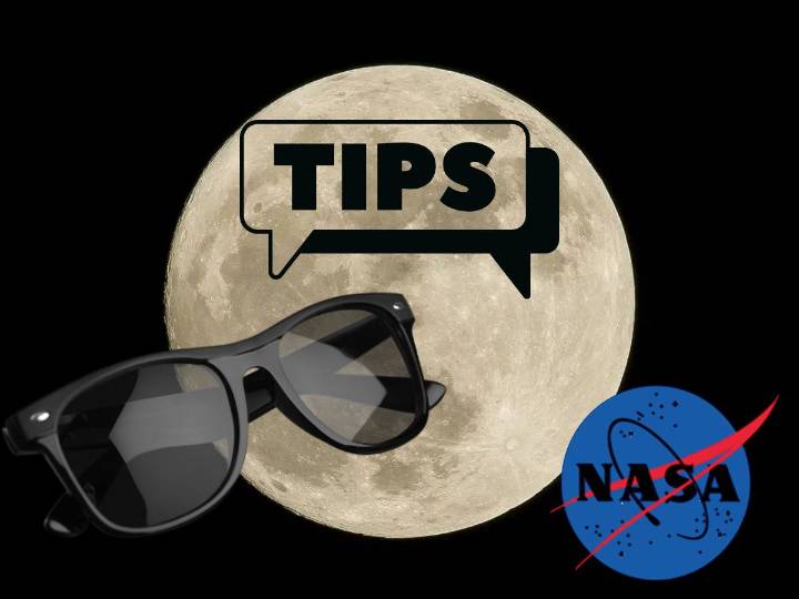 ¿Lentes de sol? Consejos de la NASA para la Noche Internacional de Observación de la Luna