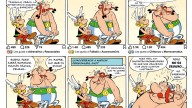 Astérix y Obélix se debaten entre el "bacalhau" y los pasteles de nata de Lusitania