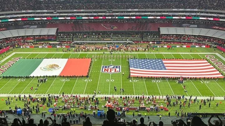 El primer partido de la NFL que se celebró en México