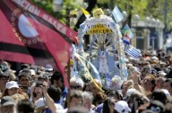 García Cuerva pidió “no ser un pueblo indiferente” y habló de pobreza, narcotráfico y jubilados en la peregrinación a Luján