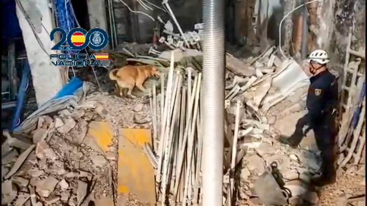 El colapso de una terraza de la sexta planta del edificio causó el derrumbe en Madrid